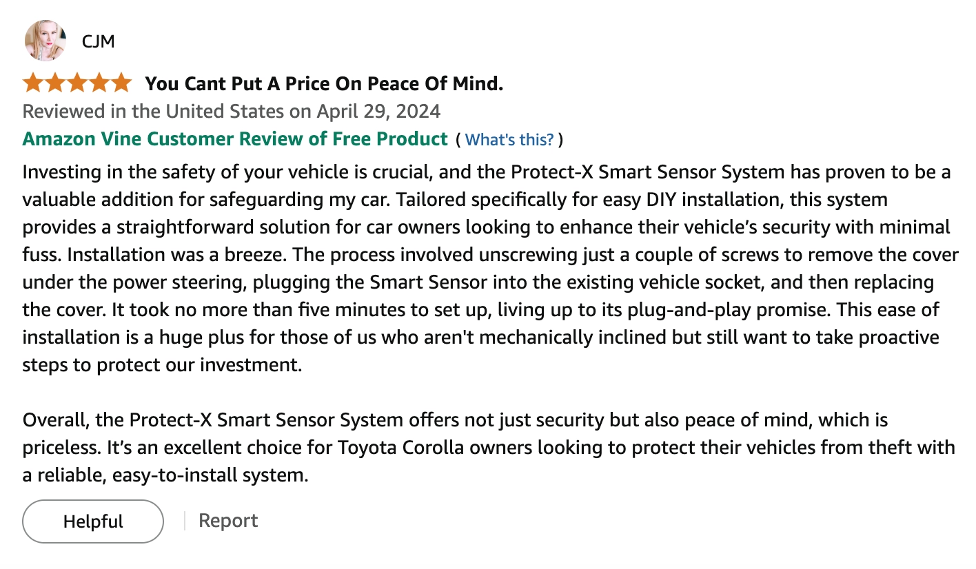 car alarm and installation